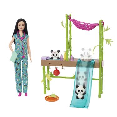 Imagem de Barbie Profissões Cuidados e Resgate de Pandas HKT77 - Mattel