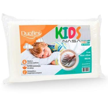 Imagem de Travesseiro kids nasa 8 cm duoflex