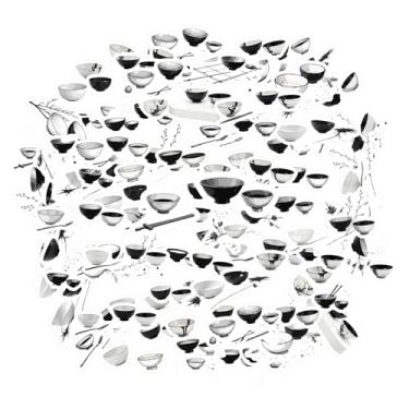 Imagem de 35 peças de alimentos utensílios de cozinha asiática adesivos faça você mesmo papelaria adesivos monocromáticos graffiti decalques para guitarra, laptop, capacete, skate, faça você mesmo, telefone