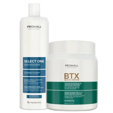 Imagem de Progressiva Select One 1l + Botox Blend Repair 1kg - Prohall