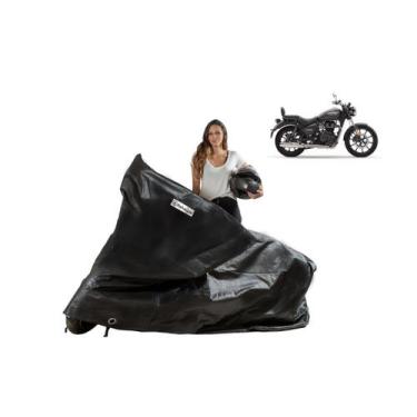 Imagem de Capa Cobrir Moto Forrada Royal Enfield Meteor 350 Stellar - Kahawai Ca