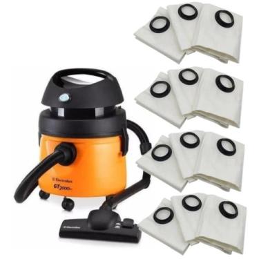 Imagem de Saco Para Aspirador De Pó Eletrolux GT2000 Pro Antigo com 12 Unidades 