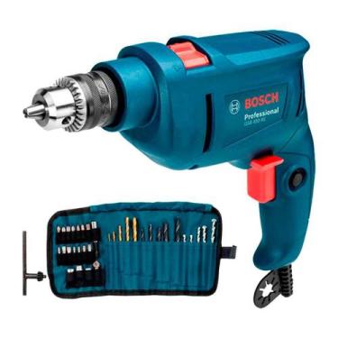 Imagem de Furadeira de Impacto Bosch 450W GSB450 RE com Acessórios, 220V