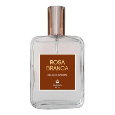 Imagem de Perfume Floral Com Óleo Essencial De Rosa Branca - 100Ml - Essência Do