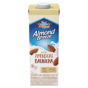 Imagem de Bebida Vegetal De Amêndoas Almond Breeze de Baunilha 1l, Baunilha, 1L