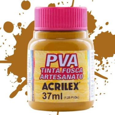 Imagem de Tinta PVA Fosca para Artesanato 37ml Acrilex - Cores Quentes - 03240, 
