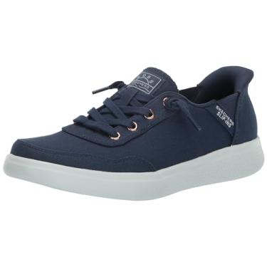 Imagem de Skechers Tênis feminino Hands Free Slip-Ins Skip Cute - B Cute Sweet, Azul marino, 34
