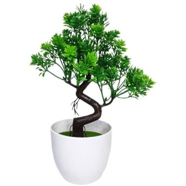 Imagem de Bonsai De Pinheiro Artificial — Ideal Para DecoraçãO De Interiores(BONSAI FORTUNA VASO REDONDO)