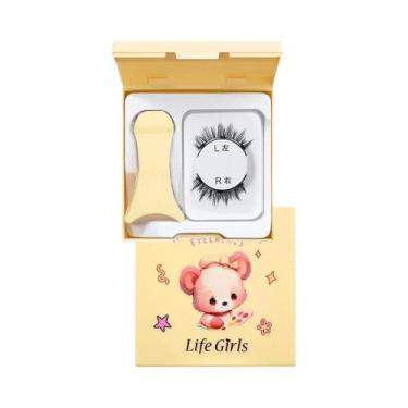 Imagem de Cílios Magnéticos Naturais E Espessos Para Meninas, Reutilizáveis, Sem