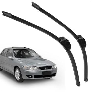 Imagem de Par Palheta Dianteira Limpadora de Para-brisa Vectra 2005 A 2008 de Silicone