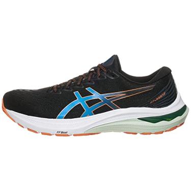 Imagem de ASICS T nis de corrida masculino GT-2000 11, Preto/sol p ssego, 14