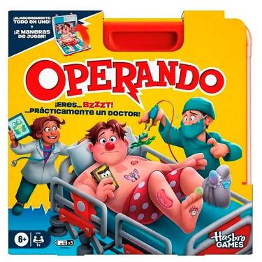 Imagem de Jogo de Tabuleiro Eletrônico Clássico Operando Refresh G0951 - Hasbro