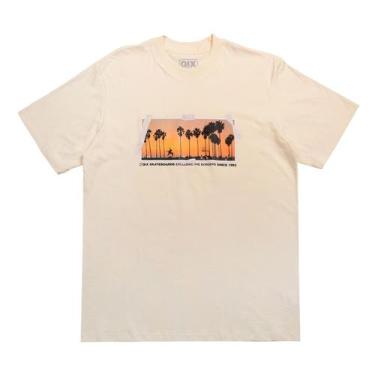 Imagem de CAMISETA QIX STREET SKATE BEACH Cor:Off WhiteTamanho:M, Off white, M