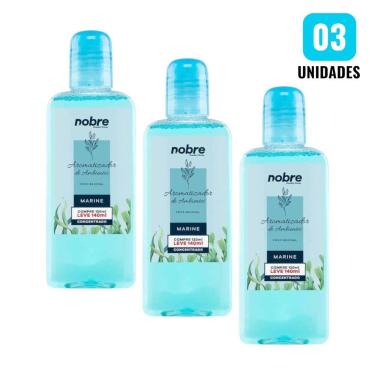 Imagem de Kit 3 Aromatizantes De Ambiente 140ml Nobre - Marine Concentrado, Perfume Duradouro