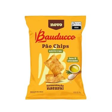 Imagem de Pão Chips Crocante Bauducco Azeite e Sal Fermentação Natural 90g