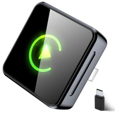 Imagem de Adaptador sem fio CarPlay 2026 atualizado, adaptador 2 em 1 converte com fio para dongle sem fio, conexão automática WiFi de 5 GHz, Plug & Play para carros com CarPlay com fio de fábrica/Android Auto