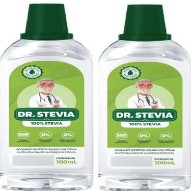 Imagem de Adoçante Natural Dietético Stévia Dr.Stevia Sem Amargo sem glúten, 2 u