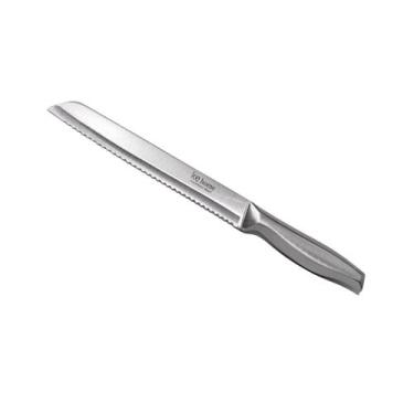 Imagem de Faca Cozinha Inox Platinum Pão Corte Preciso 8" Premium - Ke Home