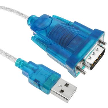 Imagem de Kit 10 Cabos Adaptador Usb 2.0 Serial Conversor Rs232 Db9