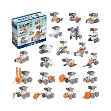 Imagem de Brinquedo Educacional Elétrico De Programação De Robô Solar Com Duplo 