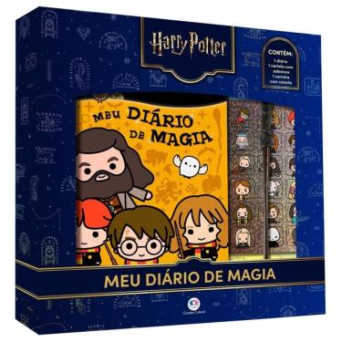 Imagem de Harry Potter - Meu Diário de Magia com Varinha-Caneta e Adesivos