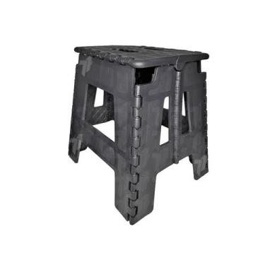 Imagem de Banquinho Plástico Adulto Infantil Banco Dobrável Multiuso - Arqplast