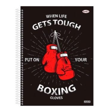 Imagem de Caderno De 10 Materias Bom D+ Masculino 160fls Capa Sortida - Sao Domi