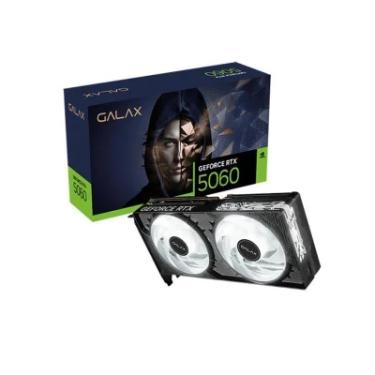 Imagem de Placa De Vídeo Galax RTX 5060 1-Click OC Nvidia Geforce, 8GB, GDDR7, 128 Bits, HDMI / DisplayPort - 56nsn8mddcoc