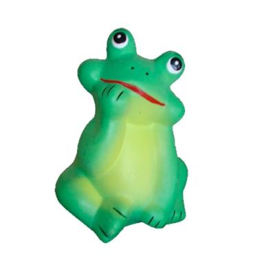 Imagem de Sapo Pensador Em Cerâmica Decorativo De Casa E Jardim