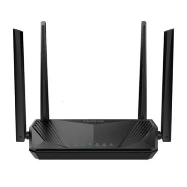 Imagem de Roteador Wireless Intelbras W6-1500, 1200mbps, Dual Band, 3 Portas Lan, 4 Antenas, Preto
