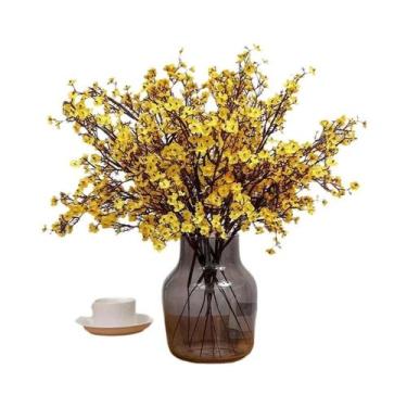 Imagem de Plantas Artificiais Longas De Gypsophila (Hálito De Bebê) - 10 Peças P