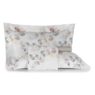 Imagem de Jogo de Cama King Size Algodão 180 Fios 4 Pçs Estampa Casual - Nova Am