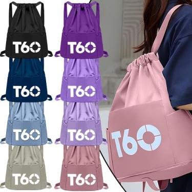 Imagem de Mochila Bag T60 Esportiva Unissex Impermeável Diversas Cores, Rose