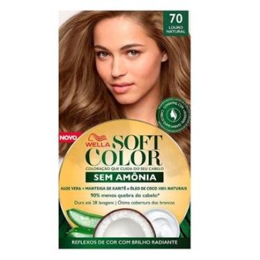 Imagem de Coloração Wella Soft Color - Tons Claros Louro Natural 70-Unissex