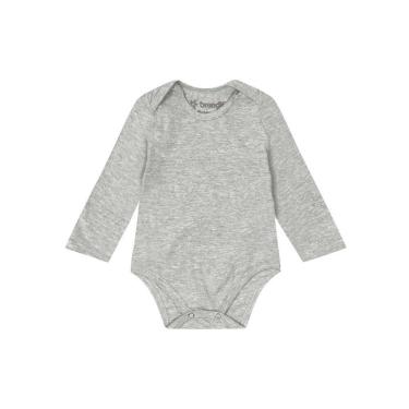 Imagem de Body bebê unissex manga longa em cotton Brandili