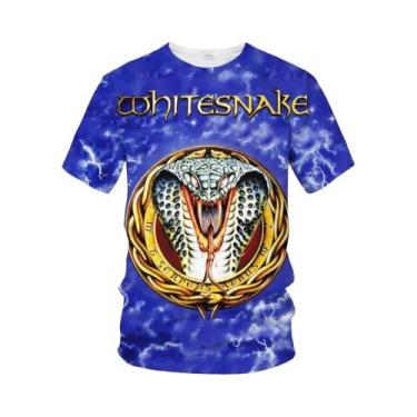 Imagem de Camiseta Unissex Slim Fit Com Estampa 3D Casual Oversize plus Size 100