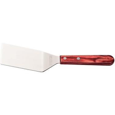 Imagem de Espátula para Fritura Inox Tramontina - Polywood, Vermelho