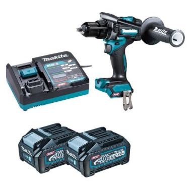 Imagem de Furadeira Parafusadeira 40V XGT HP001 2x Bateria 4.0ah 110v - Makita