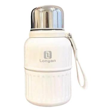 Imagem de Garrafa Térmica 600ml Aço Inox Quente E Frio Viagem Academia - LONYAN,