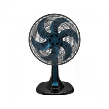 Imagem de Ventilador de Mesa Ventisol 30cm 6 Pás 3 Velocidades Azul Turbo6 110V com Oscilação Aut...