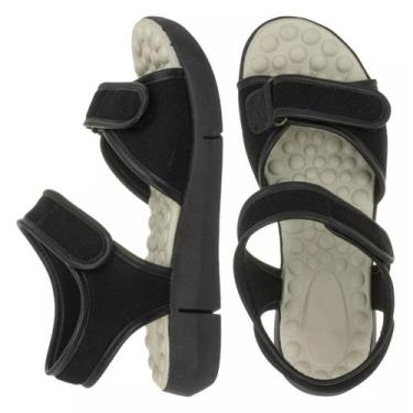 Imagem de Sandália Papete Feminina Ortopédica Anatômica Massageadora Leve Macia 