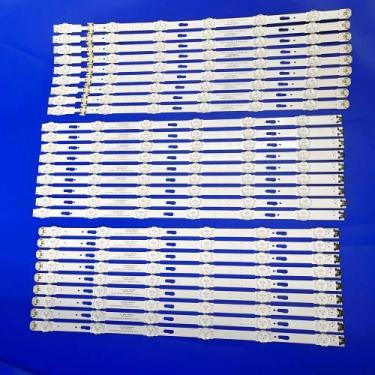 Imagem de Kit 27 Barras Led Compativel Tv Un75mu6100 Un75mu6100g NOVA - genérica