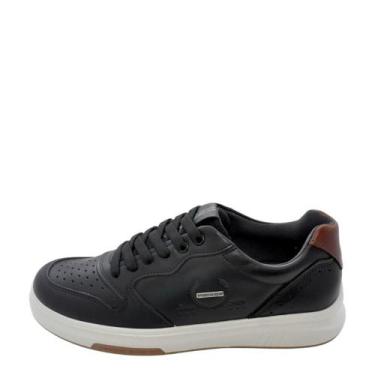 Imagem de Sapatênis Masculino Pegada REF: 112304 COURO, Preto, 41