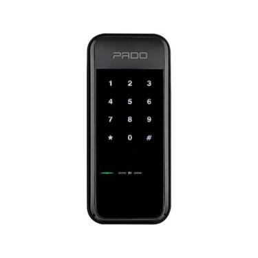 Imagem de Fechadura Eletrônica Digital De Sobrepor Pado Com Senha, Preto
