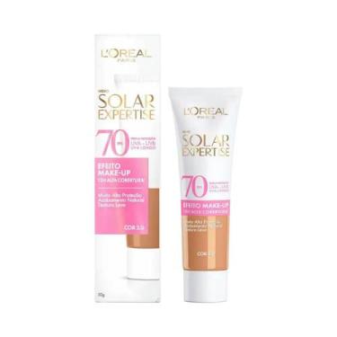 Imagem de Protetor Facial L'Oréal Solar Expertise FPS 70 Efeito Makeup Cor 3.0 3