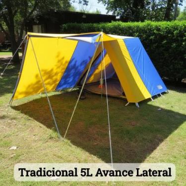Imagem de Barraca Camping Canadense 5L Tradicional Avance Lateral Padrão De Fábr