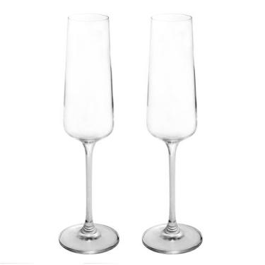 Imagem de Conjunto 2 Taças para Champanhe de Cristal Ecológico Finesse L'Artisan
