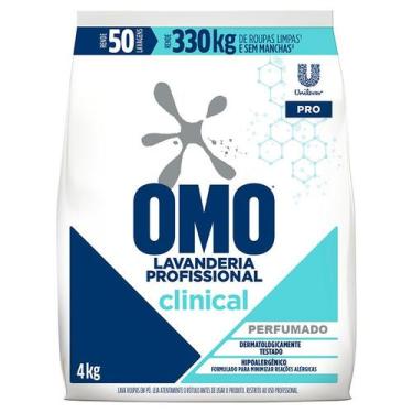 Imagem de Lava Roupas em Pó Omo Clinical Perfumado Lavanderia Profissional Pacot