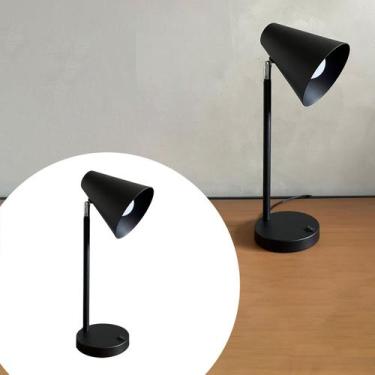 Imagem de luminária de Mesa abajur Direcionável Articulada Com Interruptor em Al