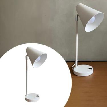 Imagem de luminária de Mesa abajur Direcionável Articulada Com Interruptor em Al
